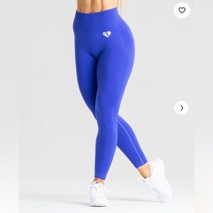 NWT Women’s Best Power Seamless Leggings Royal Blue